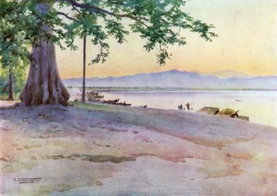 ニャウンウーの着陸場所 作： Robert George Talbot Kelly